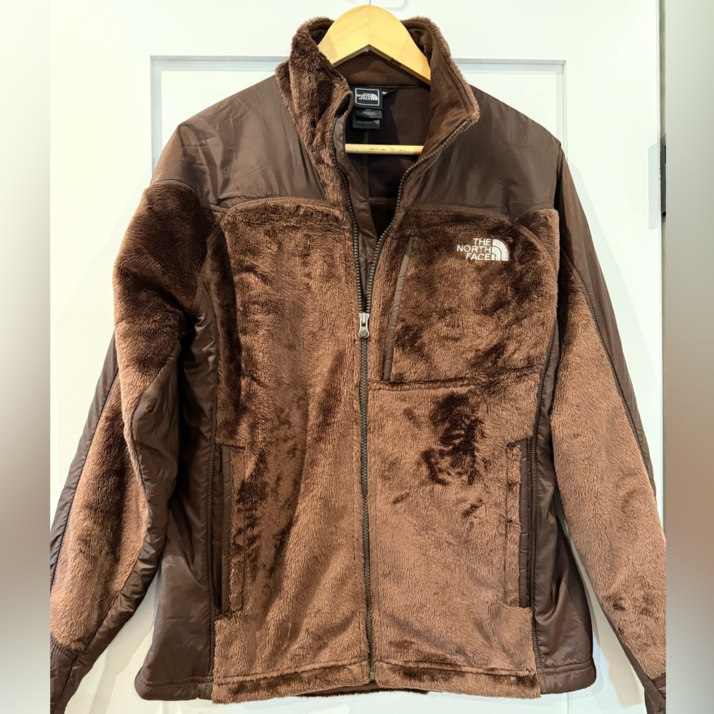 The North Face Chocolate Brown Fuzzy Jacket
